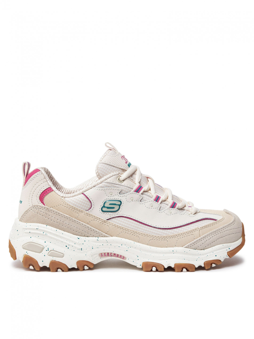 Skechers Sneakersy D Lites – Bold Views 149589 Béžová
